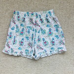 Girls Lighthouse Ruffle Bottom Shorts (6)